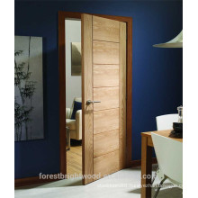 Best selling products 5mm oak veneer MDF board interior room doors S6-1006